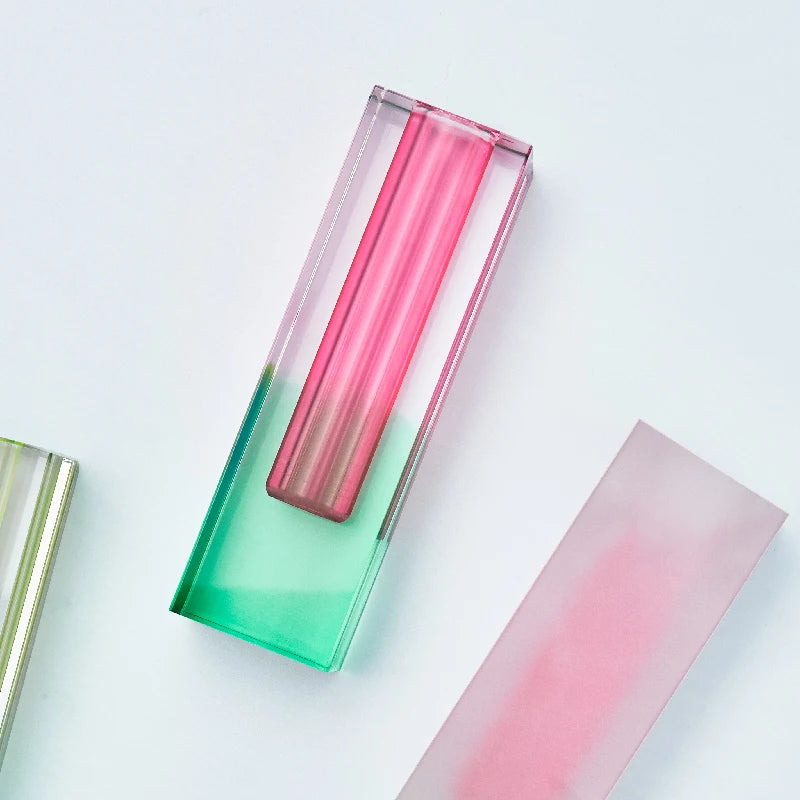 Modern Acrylic Pillar Bud Vase