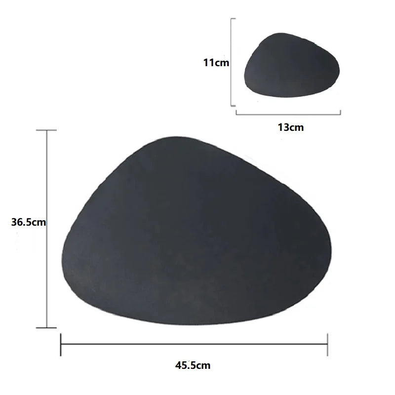 Waterproof Leathe tables Placemats