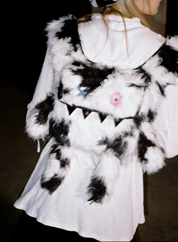 Furry Monsters Crossbody Bolso Bag