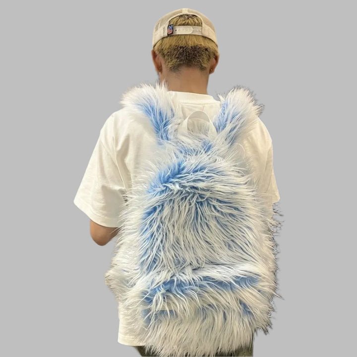 Winter Fluffy Backpacks