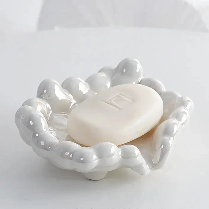 Ceramic Drain Soap Dish