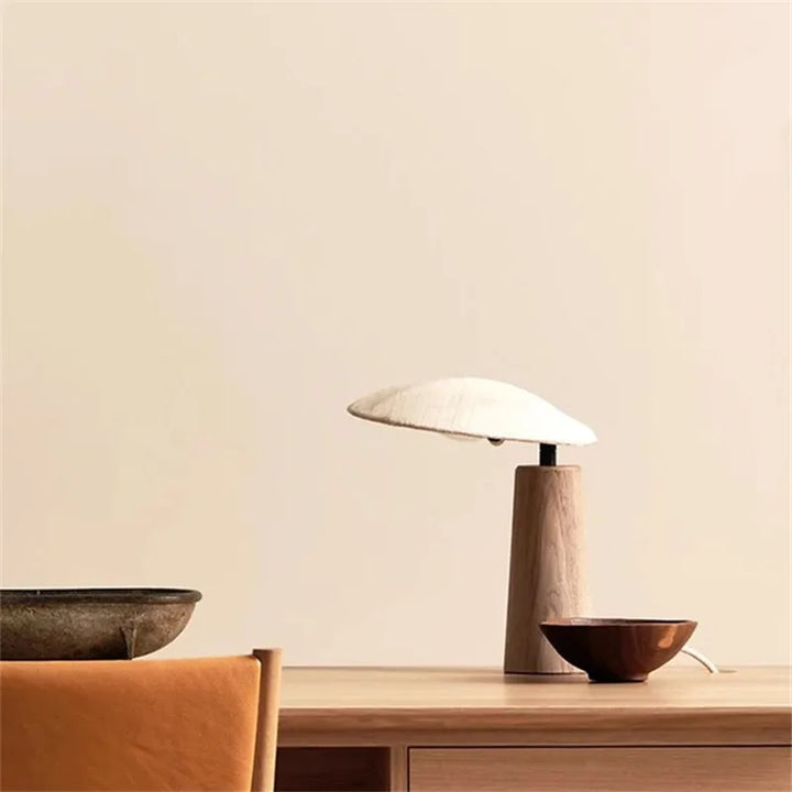 Wabi Sabi Solid Wood Table Lamp