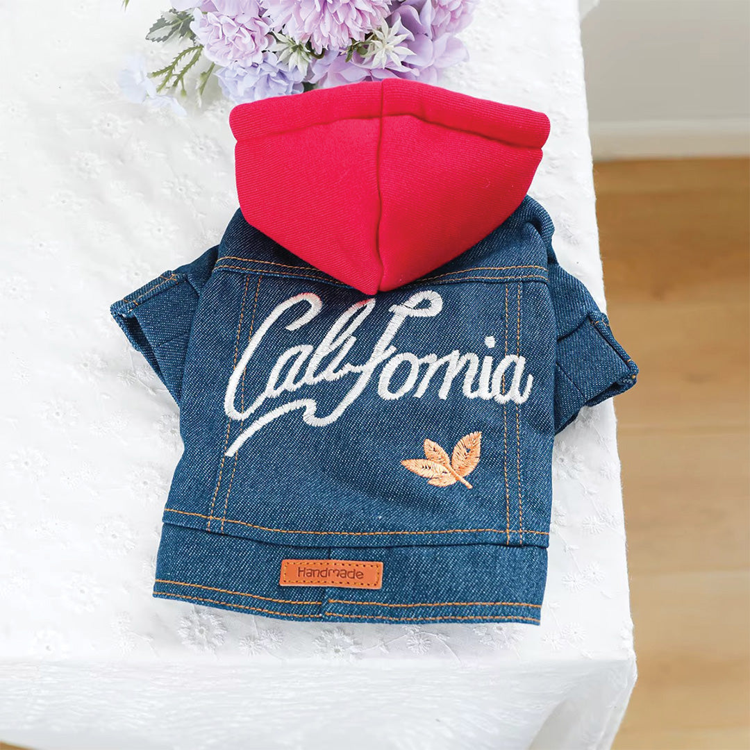 California Denim Dog Jacket