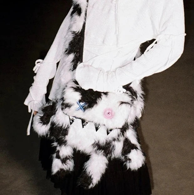 Furry Monsters Crossbody Bolso Bag