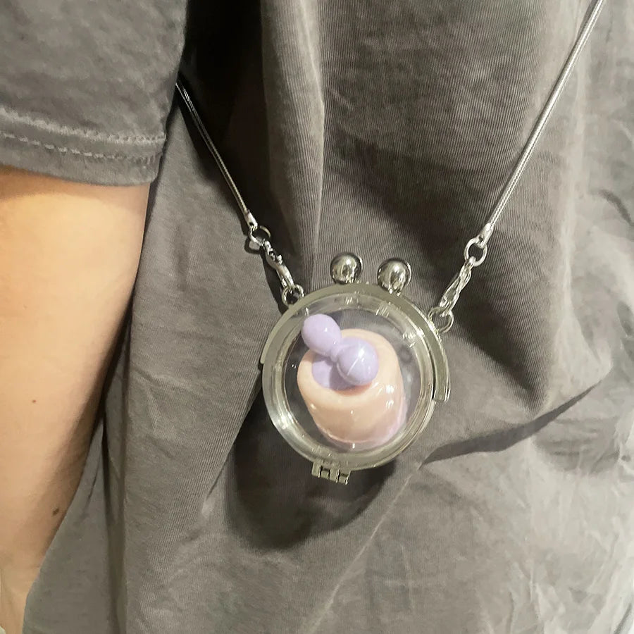 Transparent Crystal Ball Bag