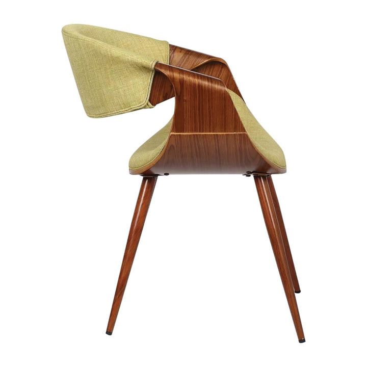 Green Walnut Dining Chair