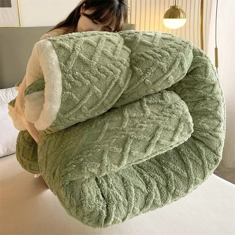 Artificial Lamb Cashmere Blanket