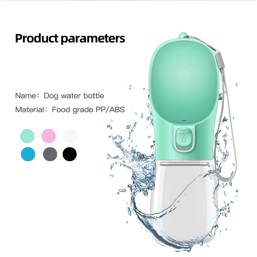 Pet portable water bottle