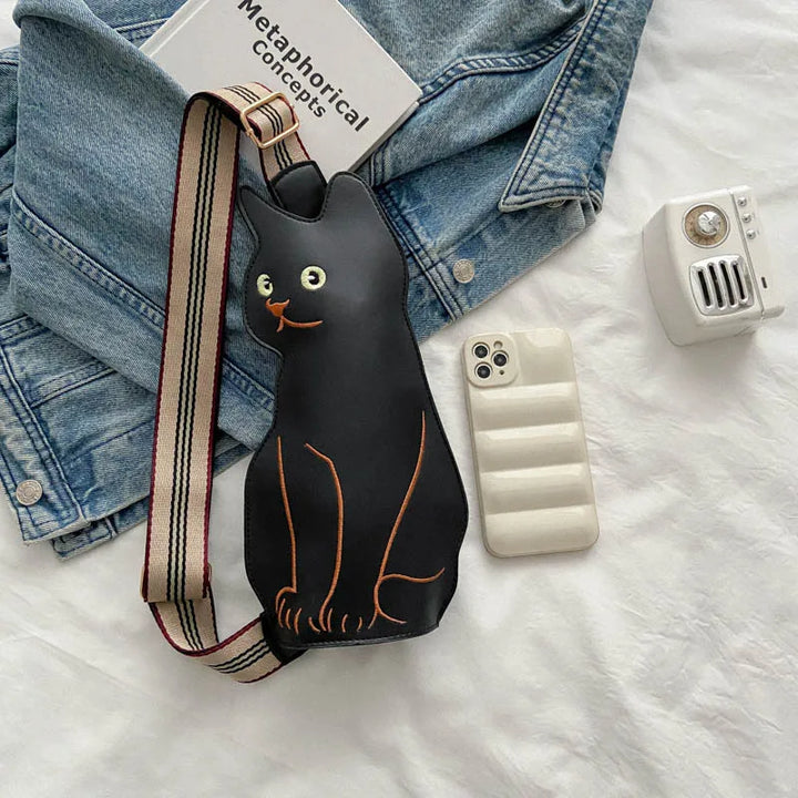 Cat Shoulder Crossbody Bag