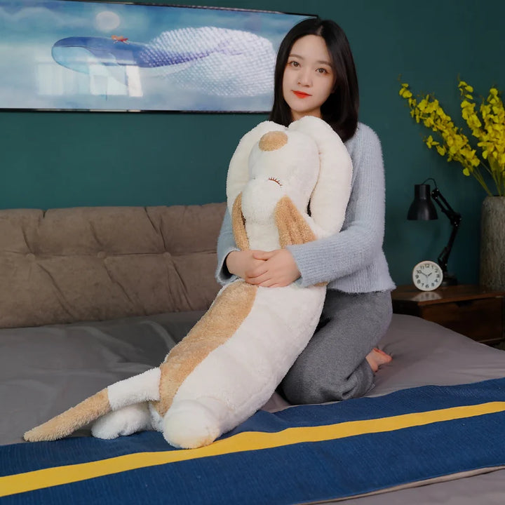 Giant Plush Sleeping Dog Toy