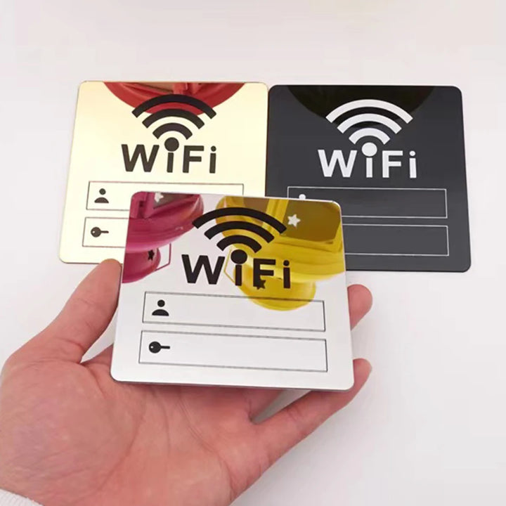 Wi-Fi info Sign