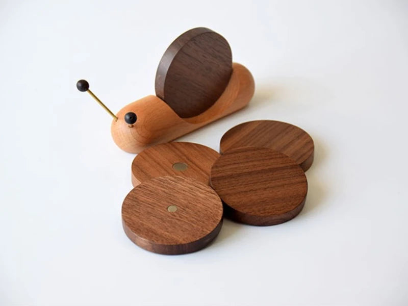 Snail Wood Cup Placemats