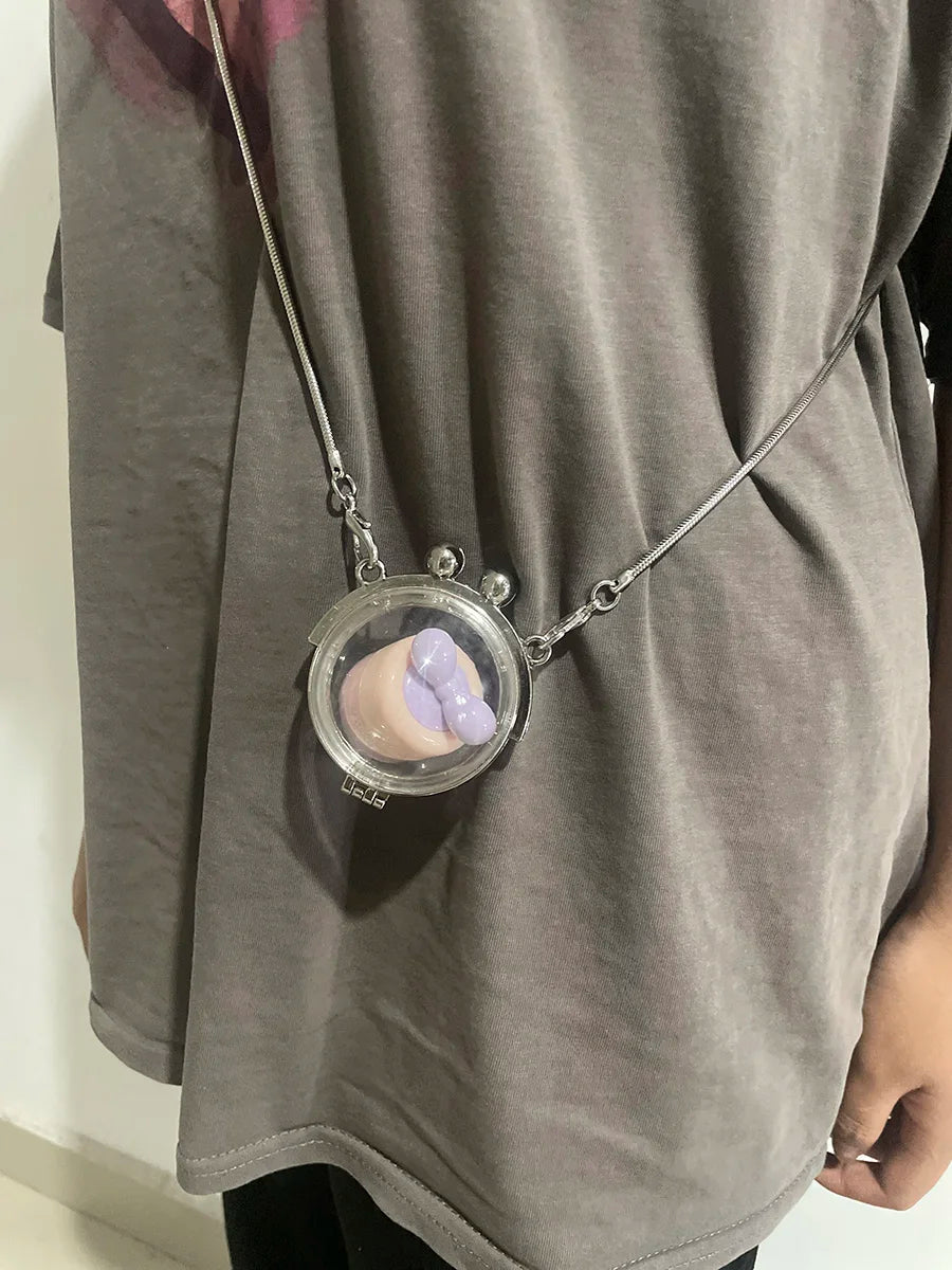 Transparent Crystal Ball Bag