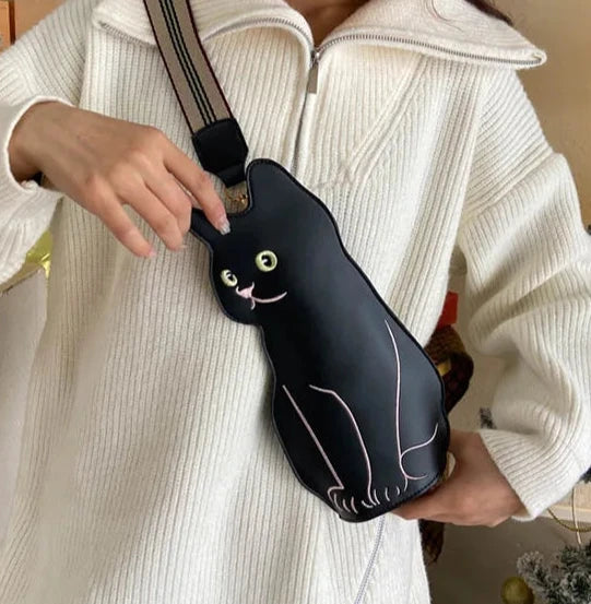 Cat Shoulder Crossbody Bag