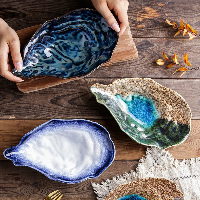 Creative Ceramic Oyster Plate Kiln