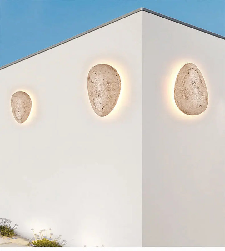 Yellow Cave Stone LED Wall Lamp