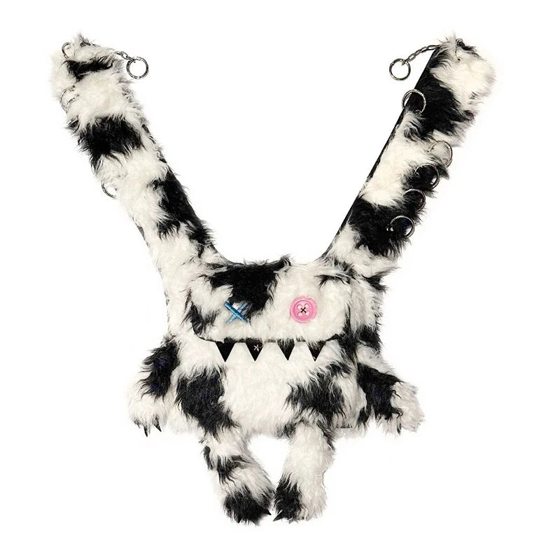 Furry Monsters Crossbody Bolso Bag
