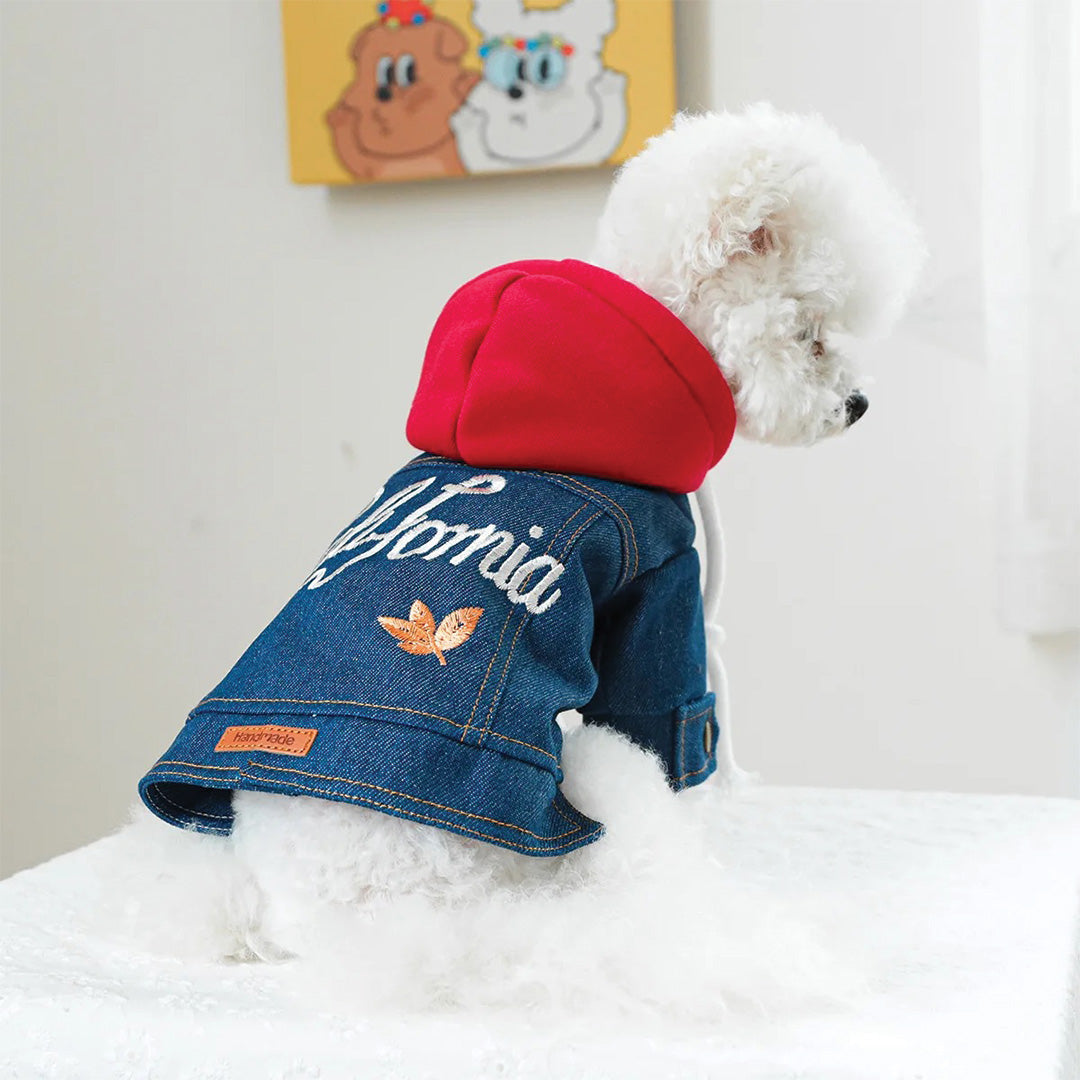 California Denim Dog Jacket