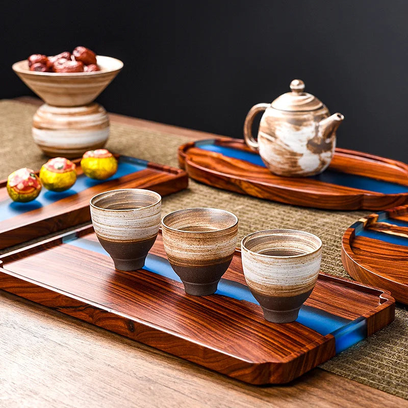 Retro Wooden Tray