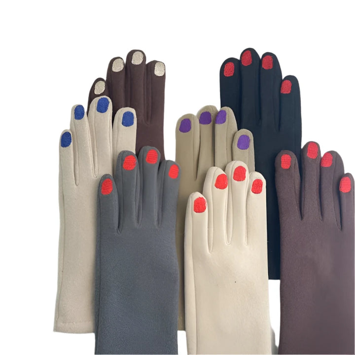 Fashion Nail Polish Gloves