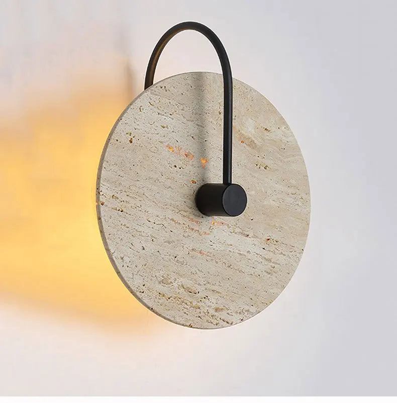 Wabi Sabi Cave Stone Wall Lamp