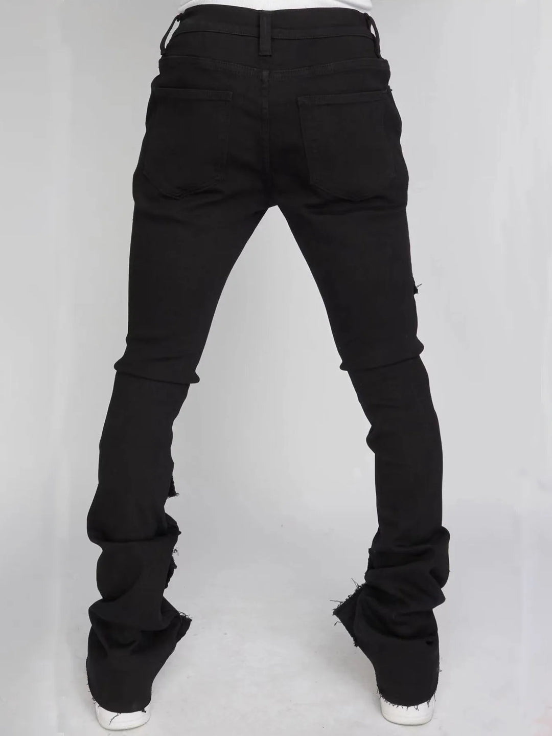 Retro Stretchy Cargo Jeans