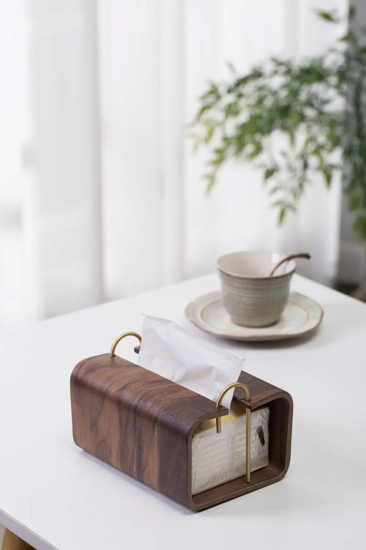 Luxury Wooden Tissue Box