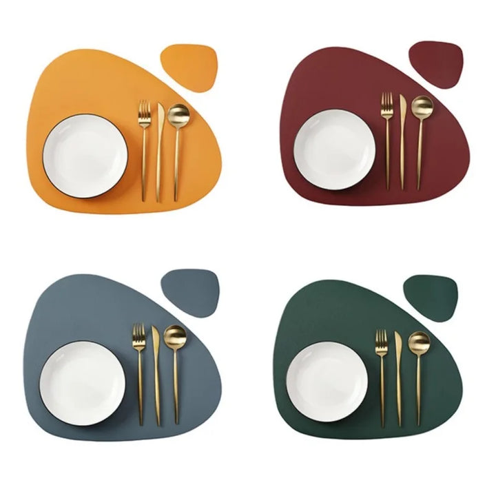 Waterproof Leathe tables Placemats
