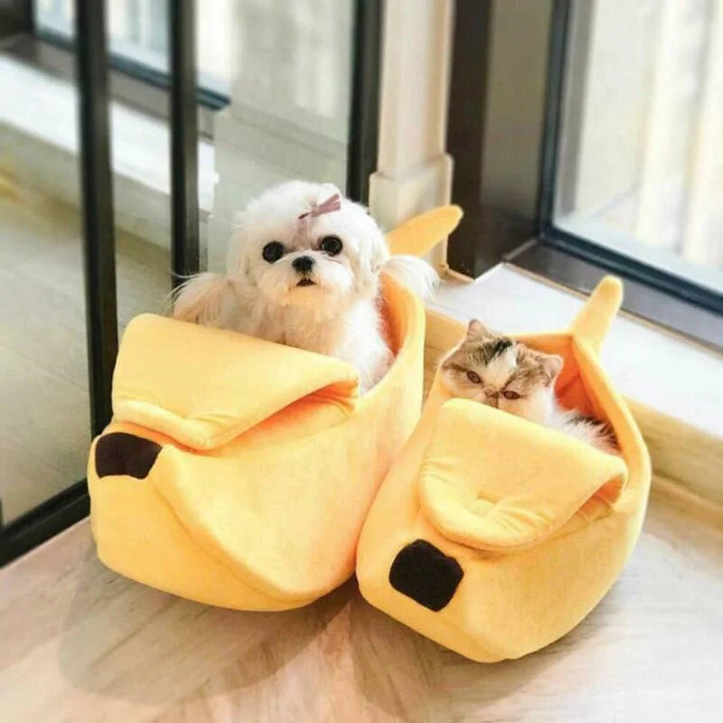 Banana Cat Bed House