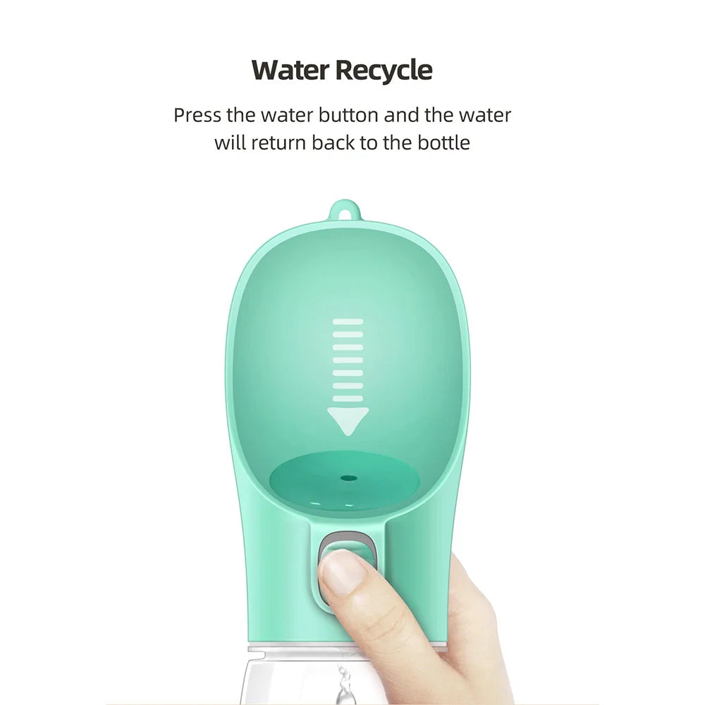 Pet portable water bottle