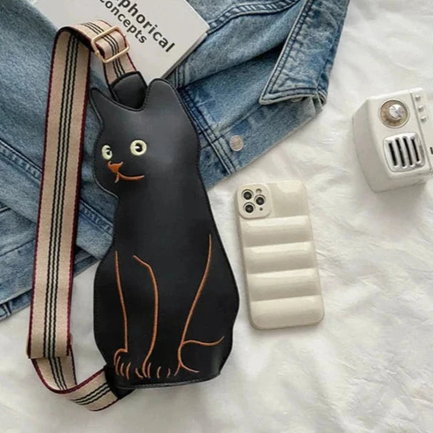 Cat Shoulder Crossbody Bag