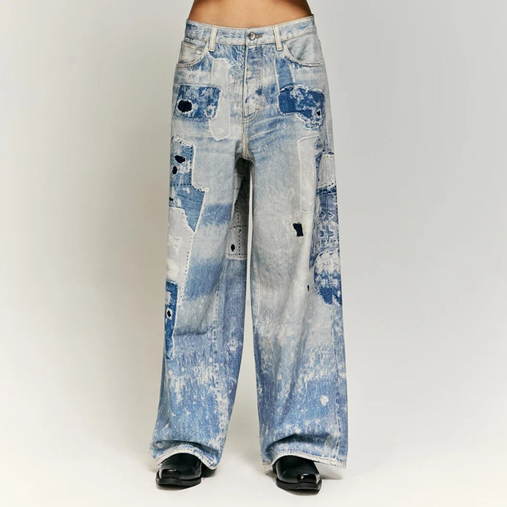 Tie-Dyed Unisex Jeans