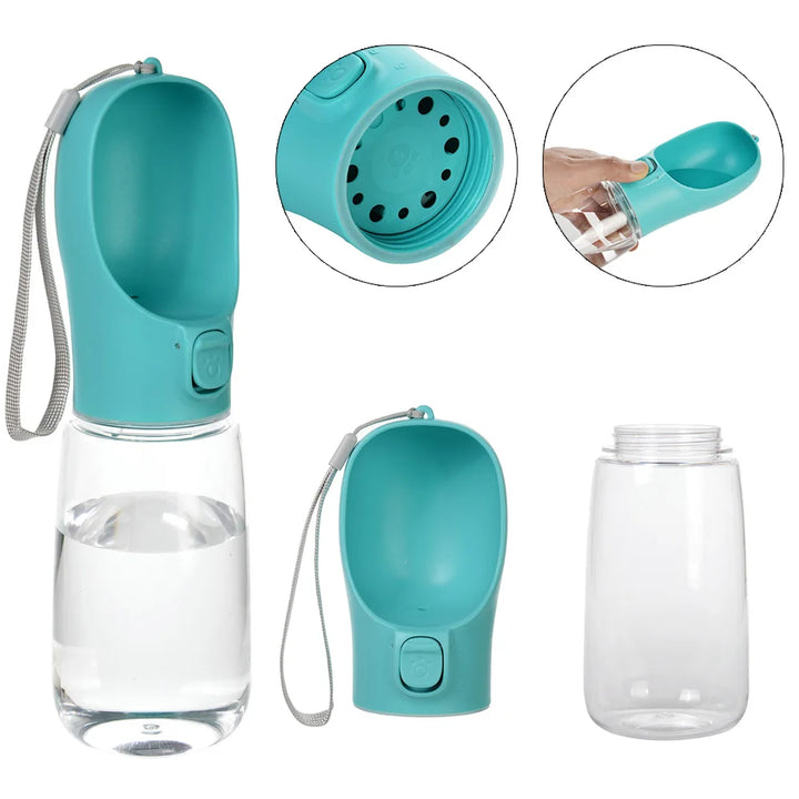 Pet portable water bottle