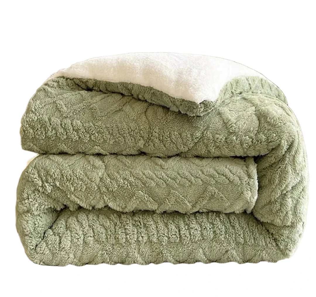 Artificial Lamb Cashmere Blanket