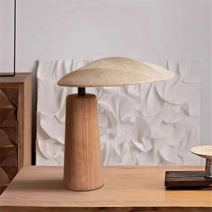 Wabi Sabi Solid Wood Table Lamp