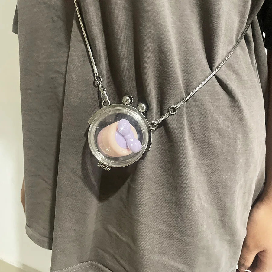 Transparent Crystal Ball Bag