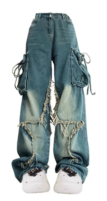 Vintage Cargo Jeans Baggy