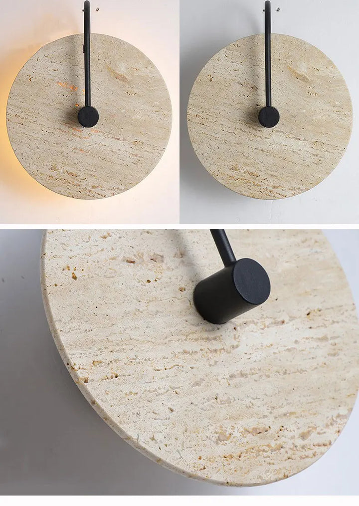 Wabi Sabi Cave Stone Wall Lamp