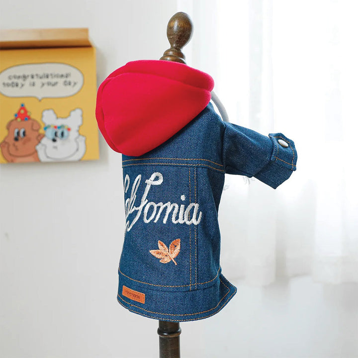 California Denim Dog Jacket