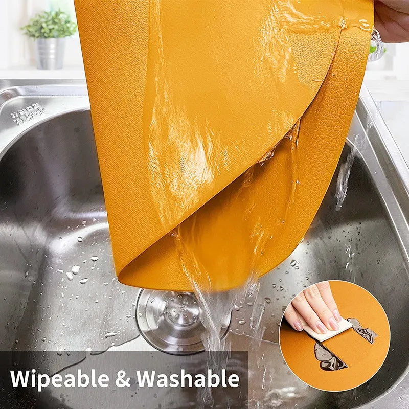 Waterproof Leathe tables Placemats