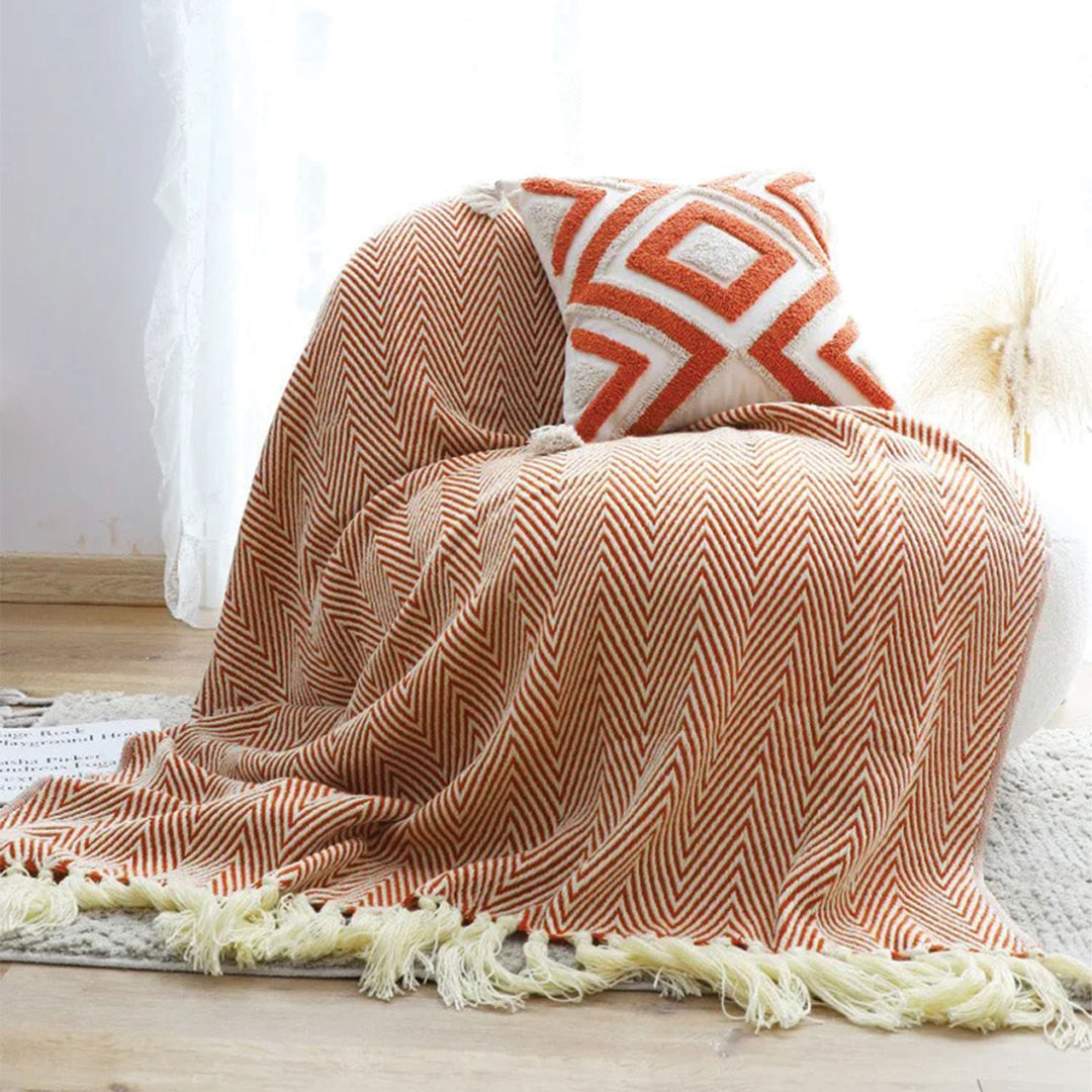 Thermosoft Striped Blanket